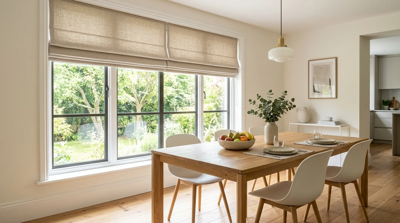 Roman Blinds service by K2 Curtains and Trading